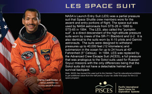 Charles Bolden Spacesuit